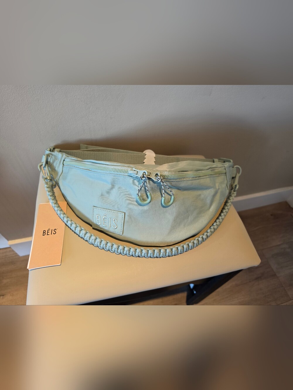 BEIS Braided Strap Crossbody Bag